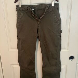 Carhartt Men's Olive Green Cargo Pants